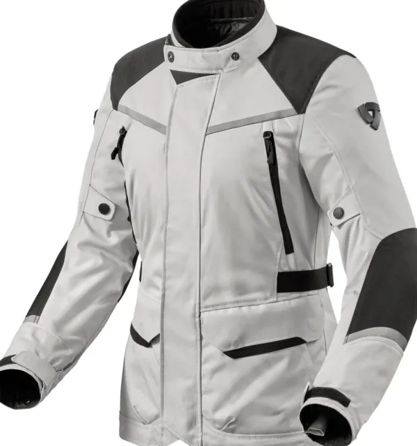 REV'IT Motorjassen-Voltiac 3 H2O Ladies Motorjas Silver/Black