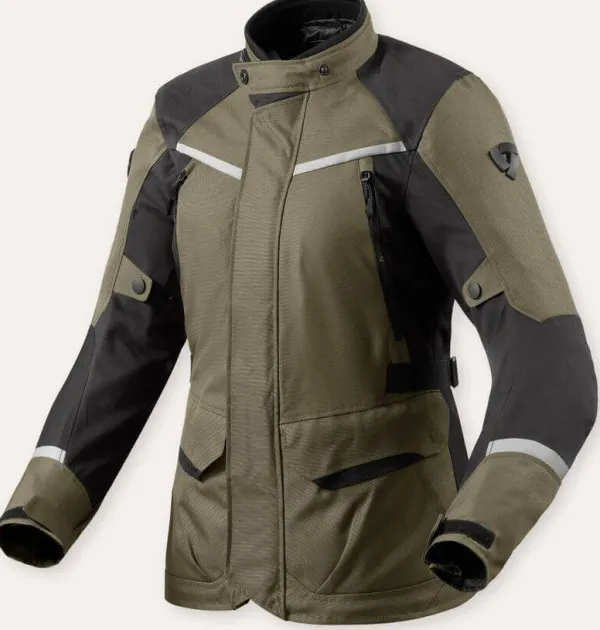 REV'IT Motorjassen-Voltiac 3 H2O Ladies Motorjas Green/Anthracite