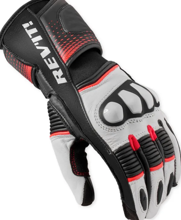 REV'IT Motorhandschoenen-Xena 4 adie Gove White/Neon Red