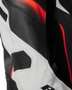 REV'IT Motorjassen-Xena 4 Ladies Motorjas White/Neon Red