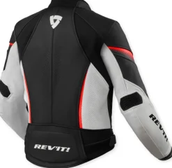 REV'IT Motorjassen-Xena 4 Ladies Motorjas White/Neon Red