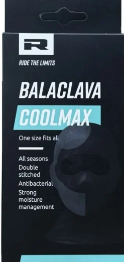 Richa Balaclavas En Helmmutsen-Balaclava Coolmax Balaclava Black 100