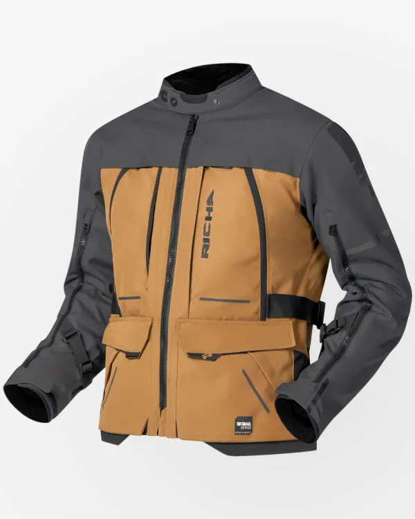 Richa Motorjassen-Infinity 3 Adventure otorja Brown/Grey