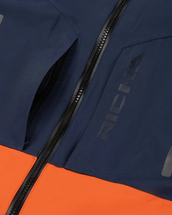 Richa Motorjassen-Orion GTX otorja Dark Bue/Orange