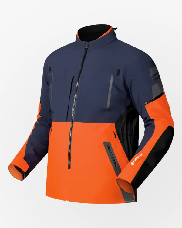 Richa Motorjassen-Orion GTX otorja Dark Bue/Orange