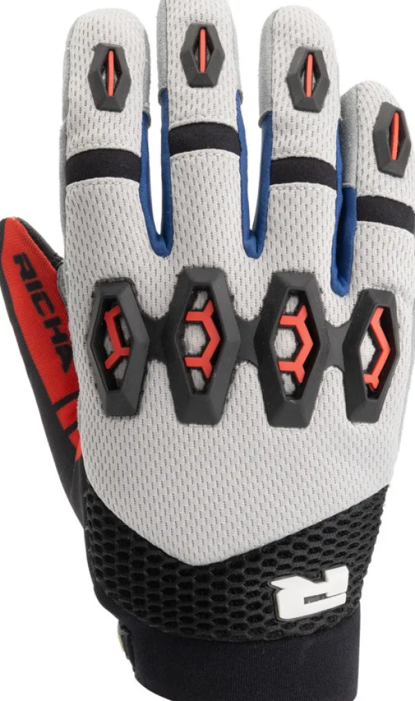 Richa Motorhandschoenen-R-x Gove Grey Red