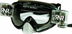 Rip n Roll Crossbrillen-Goggle Hybrid + Roll-Off Black
