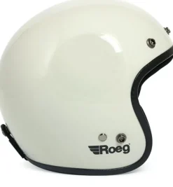 Roeg Retro Helmen|Jethelmen-Jett Fog White