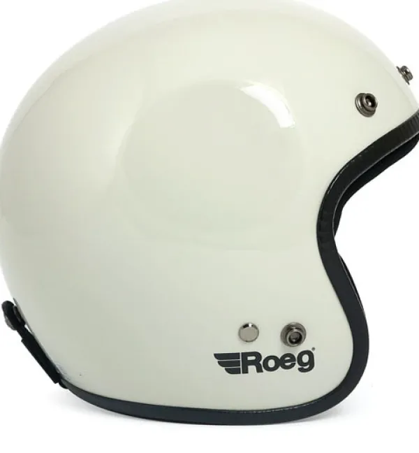 Roeg Retro Helmen|Jethelmen-Jett Fog White
