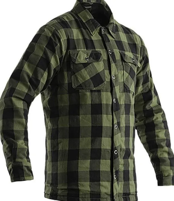 RST Motorjassen-X KEVLAR® Lumberjack CE Motorjas Green