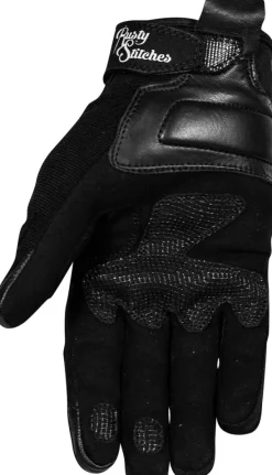 Rusty Stitches Motorhandschoenen-Cyde V2 Gove Back/White