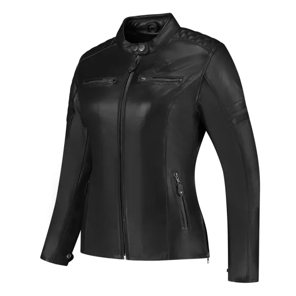 Rusty Stitches Motorjassen-Joyce V2 Ladies Motorjas Black 100