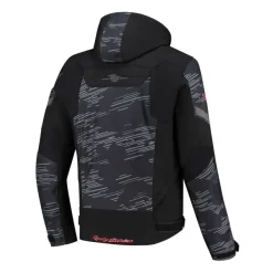 Rusty Stitches Motorjassen-ia otorja Back/Grey/Red 149