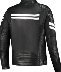 Rusty Stitches Motorjassen-teve otorja Back/White 104