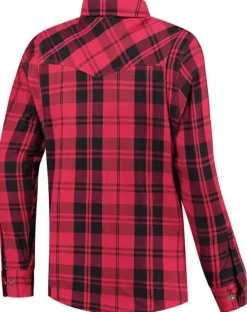 Rusty Stitches Motorjassen-uper Nei-25 otorja Red-Back
