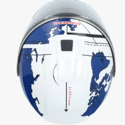 Schuberth Systeemhelmen|Helmen Met Zonnevizier-C5 Gobe White/Bue