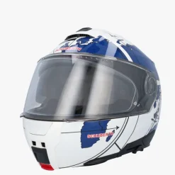 Schuberth Systeemhelmen|Helmen Met Zonnevizier-C5 Gobe White/Bue