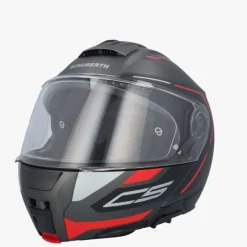 Schuberth Systeemhelmen|Helmen Met Zonnevizier-C5 Oega Back/Red 138