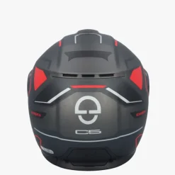 Schuberth Systeemhelmen|Helmen Met Zonnevizier-C5 Oega Back/Red 138