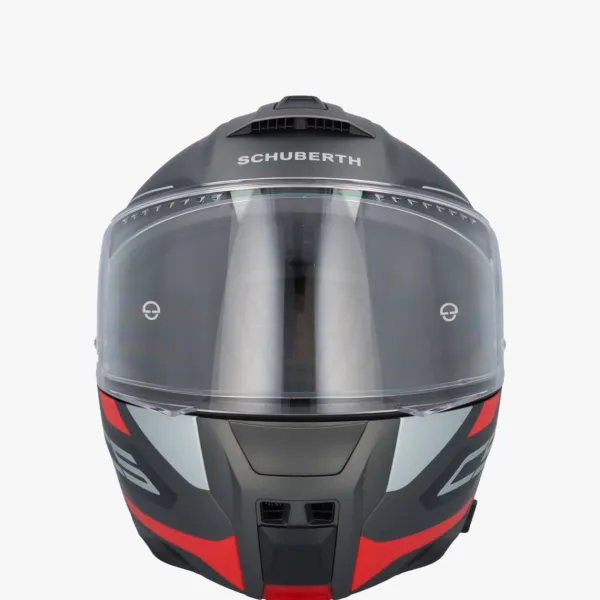 Schuberth Systeemhelmen|Helmen Met Zonnevizier-C5 Oega Back/Red 138