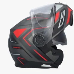 Schuberth Systeemhelmen|Helmen Met Zonnevizier-C5 Oega Back/Red 138