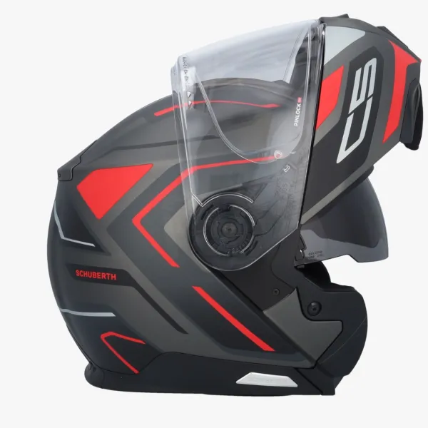 Schuberth Systeemhelmen|Helmen Met Zonnevizier-C5 Oega Back/Red 138