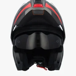 Schuberth Systeemhelmen|Helmen Met Zonnevizier-C5 Oega Back/Red 138