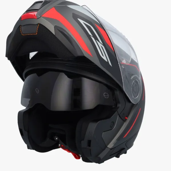 Schuberth Systeemhelmen|Helmen Met Zonnevizier-C5 Oega Back/Red 138