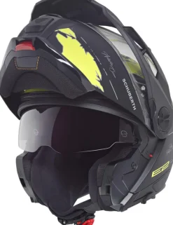 Schuberth Adventure Helmen|Systeemhelmen-E2 Ata Back/Yeow 170