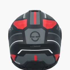 Schuberth Helmen Met Zonnevizier|Bluetooth Helmen-J2 iga Back/Red 183