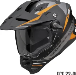 Scorpion Adventure Helmen|Integraalhelmen-ADF-9000 AIR Feat att Back/iver/Orange