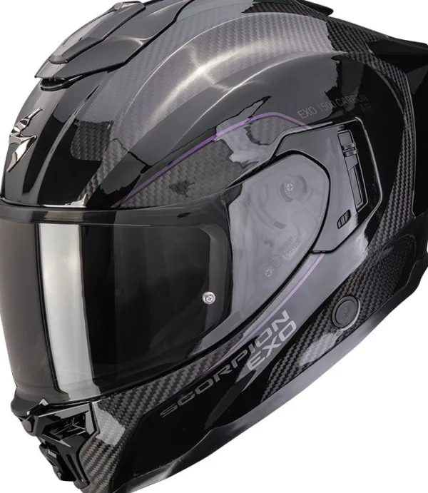 Scorpion Integraalhelmen|Helmen Met Zonnevizier-EXO-1500 AIR Carbon undi Back/Chaeeon