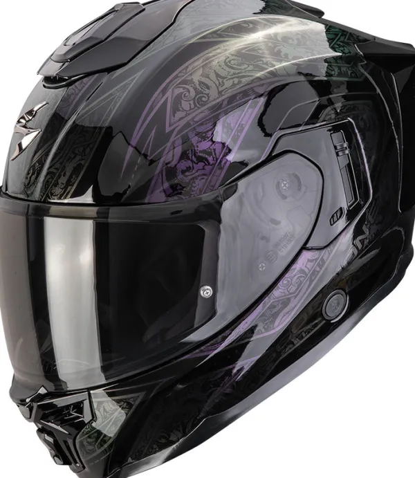 Scorpion Integraalhelmen|Helmen Met Zonnevizier-EXO-1500 AIR Fantay Back/Chaeeon