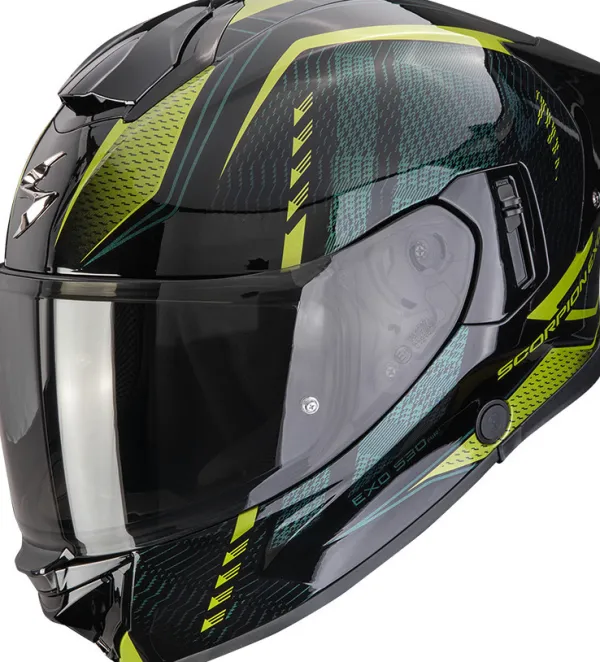 Scorpion Integraalhelmen|Helmen Met Zonnevizier-EXO-530 AIR Thera Back/Green