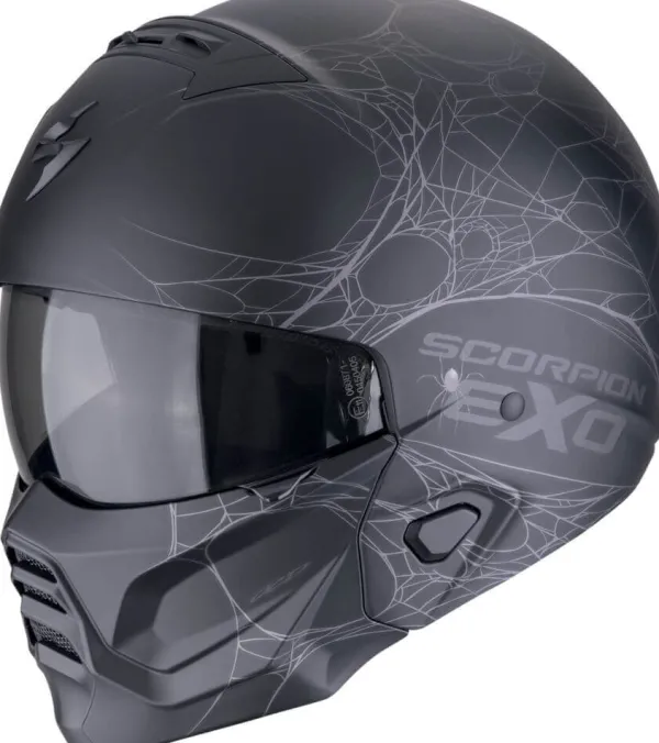 Scorpion Jethelmen-EXO-Cobat II piderweb att Back/iver