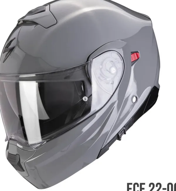 Scorpion Systeemhelmen|Helmen Met Zonnevizier-EXO-930 EVO oid Ceent grey