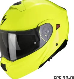 Scorpion Systeemhelmen|Helmen Met Zonnevizier-EXO-930 EVO oid Neon yeow