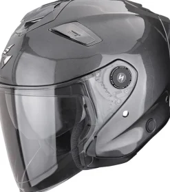 Scorpion Jethelmen|Helmen Met Zonnevizier-EXO-GT JET oid etaic Grey