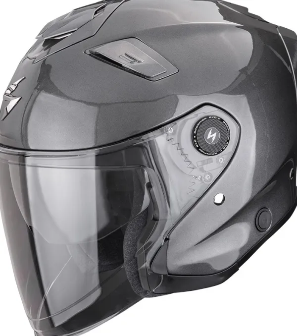 Scorpion Jethelmen|Helmen Met Zonnevizier-EXO-GT JET oid etaic Grey