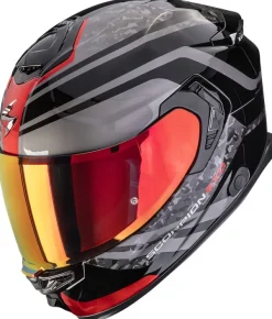 Scorpion Integraalhelmen|Helmen Met Zonnevizier-EXO-GT P AIR Arten Back/Red