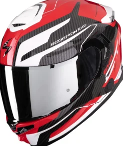 Scorpion Integraalhelmen|Helmen Met Zonnevizier-EXO-GT P AIR Fex Red/White