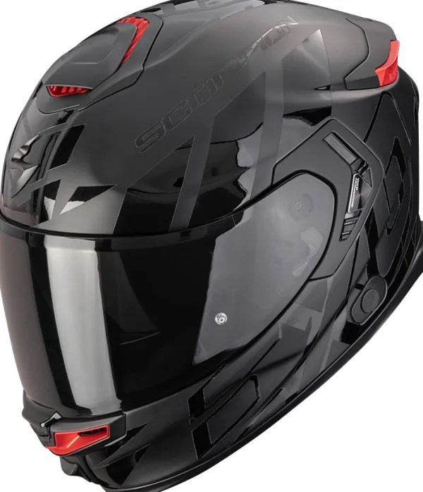 Scorpion Integraalhelmen|Helmen Met Zonnevizier-EXO-GT P AIR Nobe att Back/Back