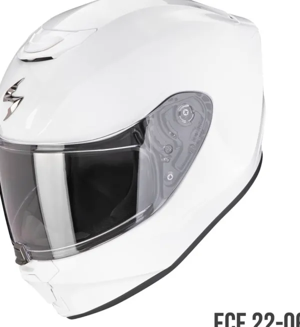 Scorpion Kinder Scooterhelmen-EXO-JNR Solid White