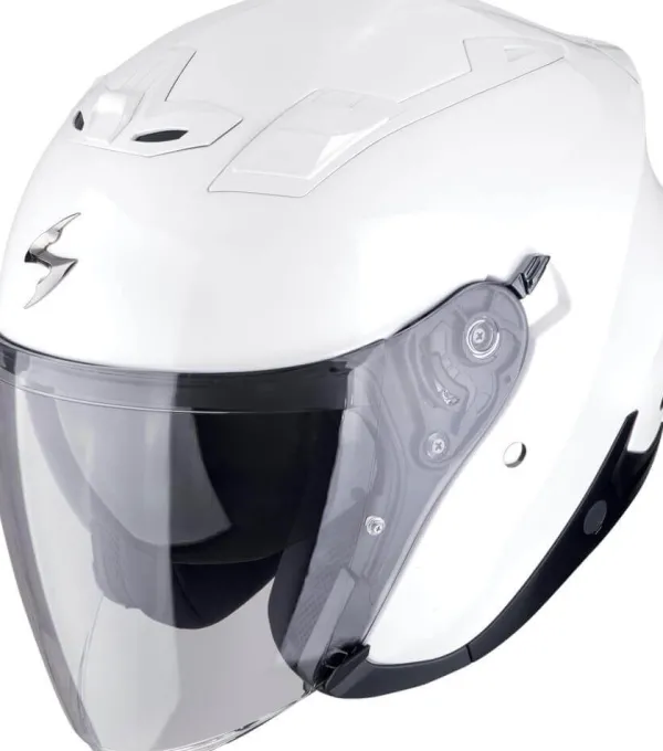Scorpion Jethelmen|Helmen Met Zonnevizier-EXO-Z1 oid Pear White