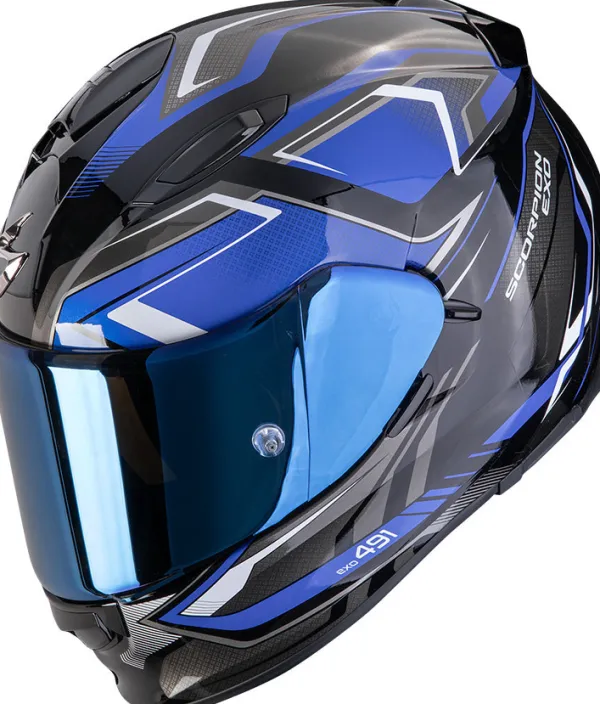 Scorpion Integraalhelmen-EXO-491 Zuo Back/Bue