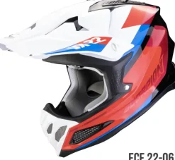 Scorpion Adventure Helmen|Crosshelmen-VX-22 AIR Beta Back/Red/White