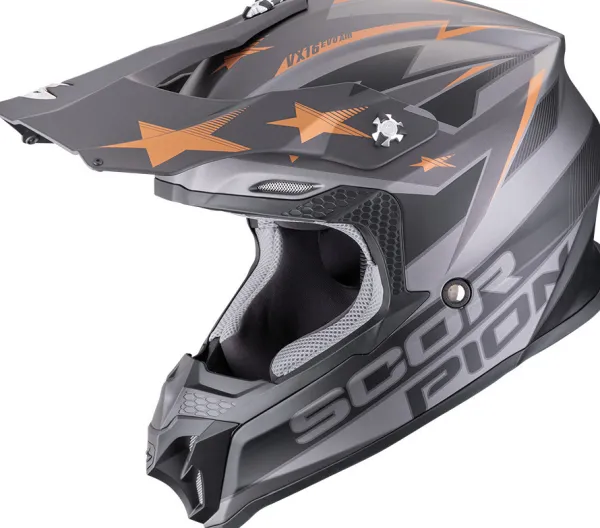 Scorpion Adventure Helmen|Crosshelmen-VX-16 EVO AIR Patriot iver/Back/Cooper