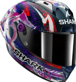 Shark Integraalhelmen|Bluetooth Helmen-Aeron-GP FI #1 Repica Zarco ignature DWV