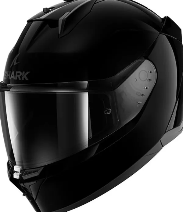 Shark Integraalhelmen|Helmen Met Zonnevizier-D-kwa 3 Bank Back BK