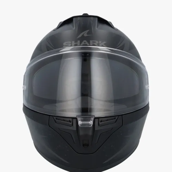 Shark Integraalhelmen|Helmen Met Zonnevizier-D-kwa 3 Bat-R at Back/Anthracite/Anthracite KAA